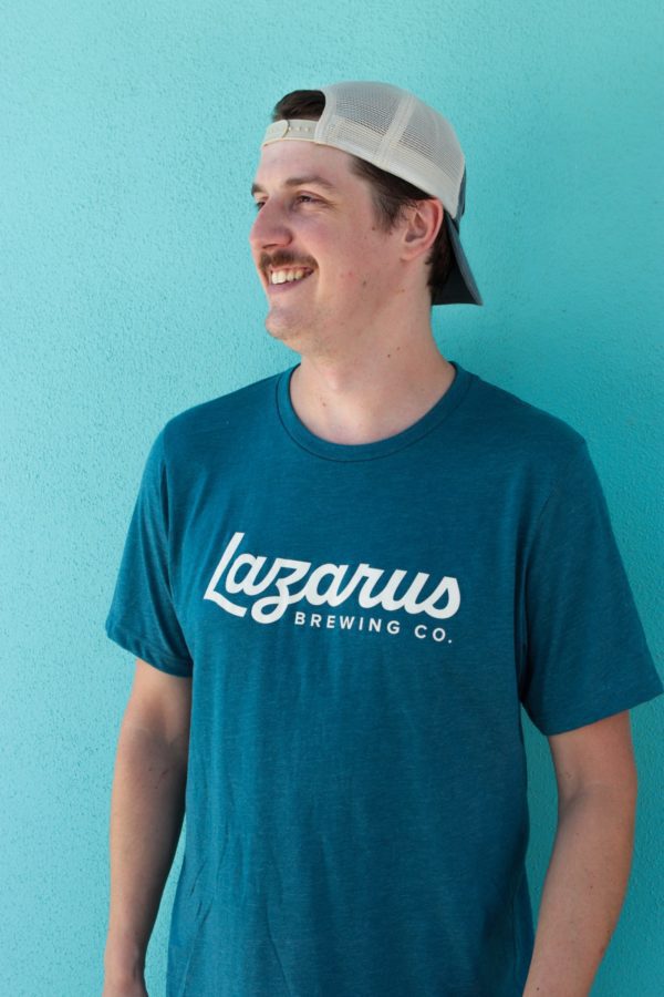 Lazarus Logo Tee (Deep Teal)