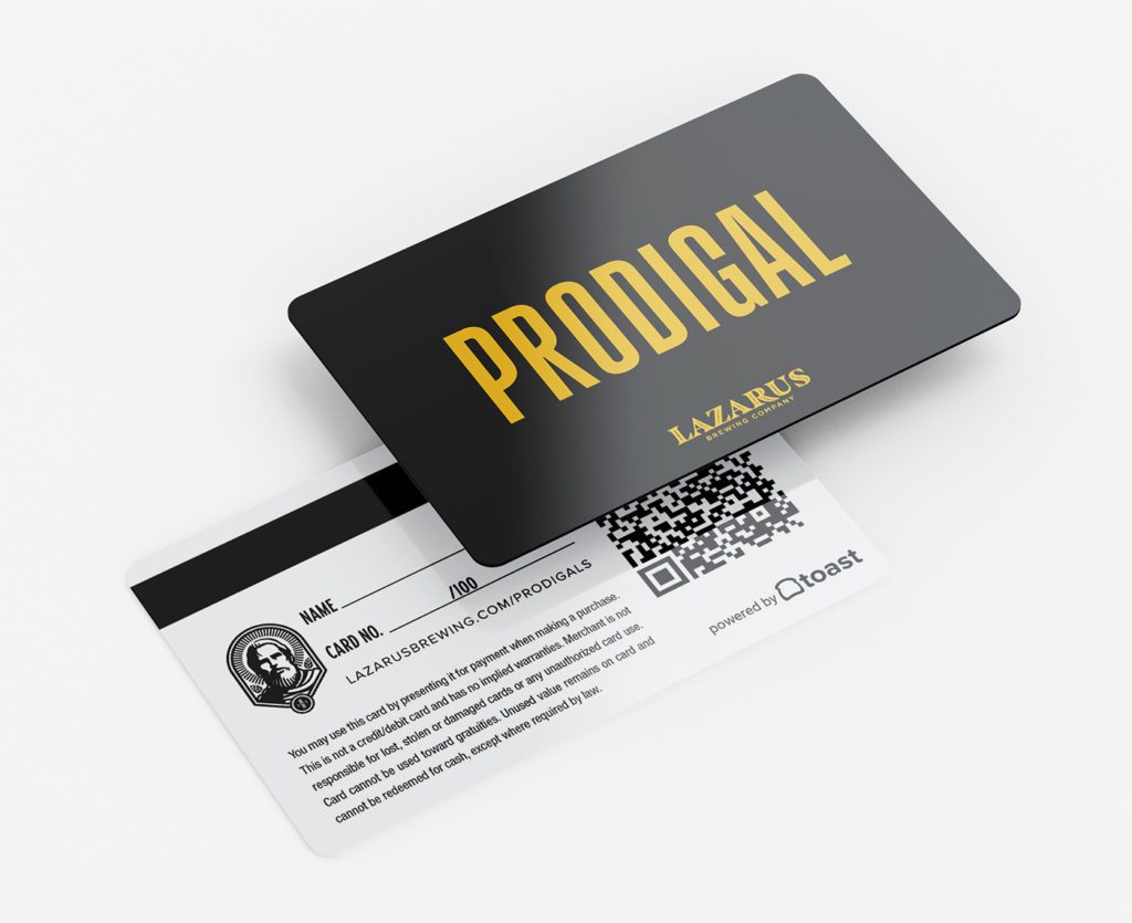 Prodigal Punch Card