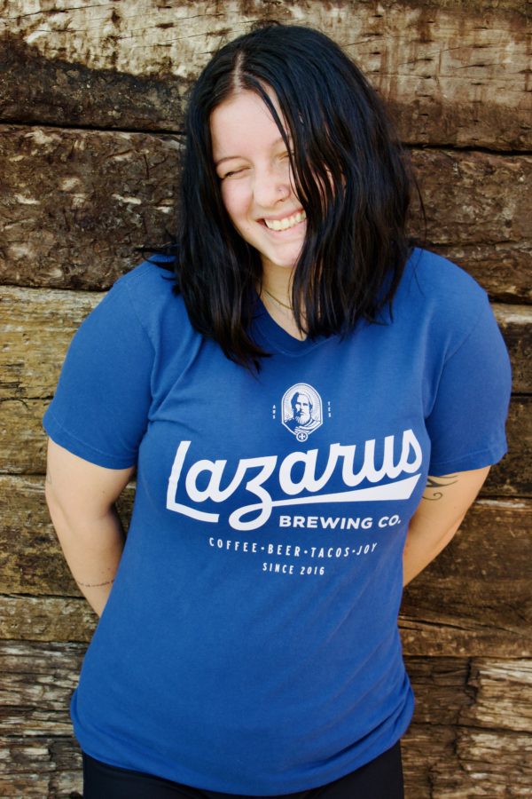 Lazarus Logo Tee (Blue)